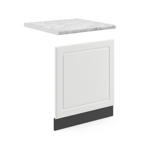 Vicco Panel Frontal R-line, Blanco Casa De Campo, 60 Cm, Et M&aacute;rmol