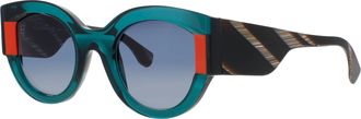Face &agrave; Face Sunglasses Blue