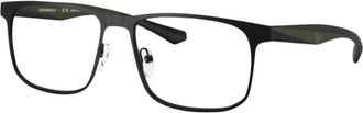 Emporio Armani Ea 1163 Vierkant Montuur - unisex - Brillen - Zwart - 55 MM - Accessoires