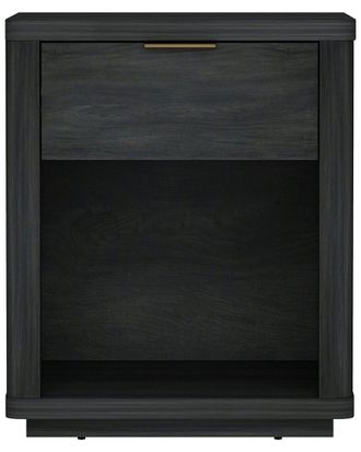 Manhattan Comfort Evelyn Modern Nightstand With 1 Full Extension Drawer