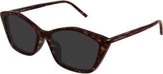 Saint Laurent SL 775 002 Womens Sunglasses Tortoiseshell Size 57 - Free RX Lenses - Free RX Lenses