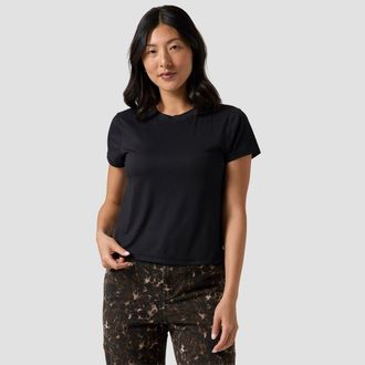 Backcountry Destination Crew Top - Womens in Black at Nordstrom, Size Xx-Large