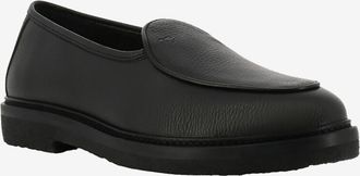 Jacques Solovi&egrave;re Mokassins aus genarbtem Leder Alexis