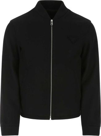 Prada Black Felt Jacket