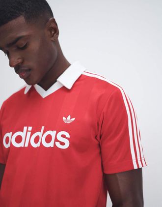 adidas Originals Archive - Maglia tecnica rossa-Rosso