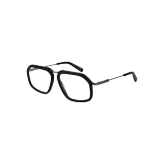 Ermenegildo Zegna Glasses, male, Black, ONE SIZE, Modern Black Optical Frames Sleek Design