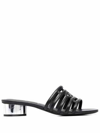 Ferragamo Womens Finn Sandal In Black