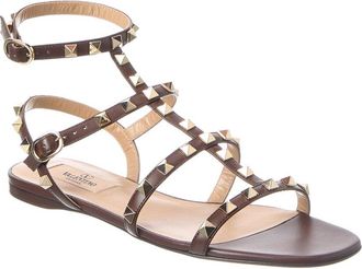 Valentino Rockstud Leather Sandal