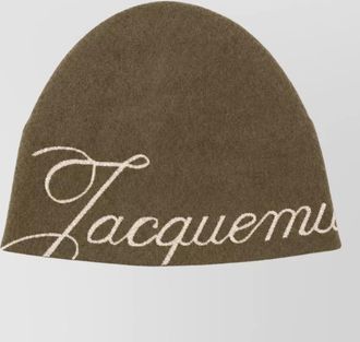 Jacquemus cashmere knit beanie