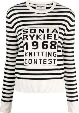 Sonia Rykiel Dames, Truien, Veelkleurig, Maat: XS Denim