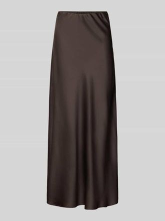 Vero Moda Ausgestellter Maxi-Rock mit elastischem Bund Modell MERLE in Schoko, Gr&ouml;&szlig;e XL