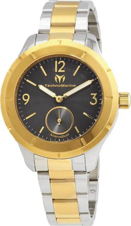 Technomarine MoonSun Quartz Charcoal Dial Mens Watch TM-818004
