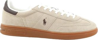 Ralph Lauren Mdrn Trn 200 - Heren - Sneakers - Beige - 44 EU - Leer - Schoenen