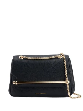 Strathberry East/West shoulder bag - women - Calf Leather - One Size - Black