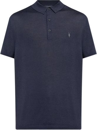 AllSaints Hombre, Camisetas, Azul, Talla: 2XL