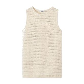 Soft Goat Dames, Jurken, Beige, Maat: L Katoen
