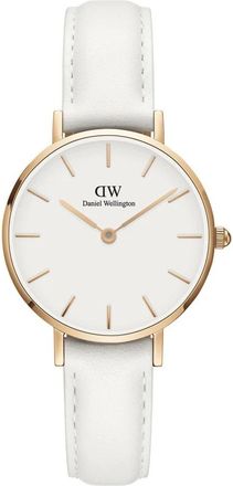 Daniel Wellington Petite Bondi - Dames - Accessoires - Wit - Maat: ONE Size Leer