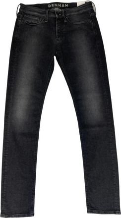 Denham Slim-fit Jeans - Heren - Slim Fit Jeans - Zwart - W36 L36 - Katoen - Jeans