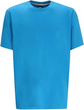 BOSS crew-neck short-sleeved T-shirt - men - Cotton - L - Blue