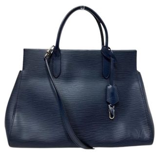 Louis Vuitton Pre-owned Handbags, female, Blue, Size: ONE SIZE Pre-owned Leather Shoulder Bag