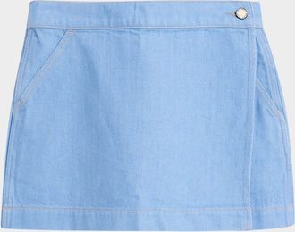 Veronica Beard Phineas Cotton Skort
