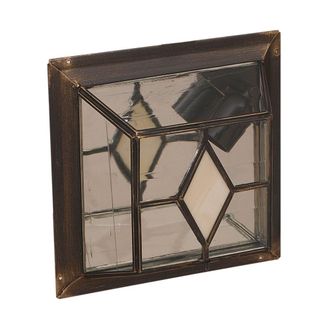 Fabrilamp Fabrilamp - Plafon Peque&ntilde;o Califa 1xe27 Oro Viejo/beis 10x25x25 Cm