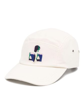 Isabel Marant Cappello da baseball Tedji - Bianco