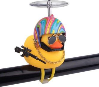 OEM Bonitos Adornos Amarillos De Pato De Goma Para El Salpicadero Del Coche