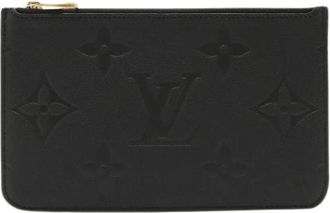 Louis Vuitton Pre-owned Clutches, female, Black, Size: ONE SIZE Pre-owned Vintage Canvas Clutch