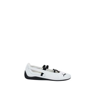 Puma Ballerinas, female, White, Size: 10 1/2 US Speedcat Ballet