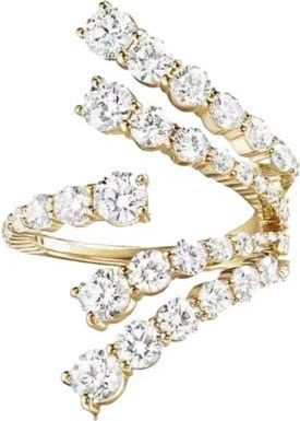 BEN ONI Gold Plated CZ Wrap Ring at Nordstrom