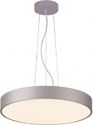 Trade Shop Trade Shop Traesio - Trade Shop - Cerchio 80 Cm Led 95 W Lampada Up Sospension 2 Light Temperatures - Plata