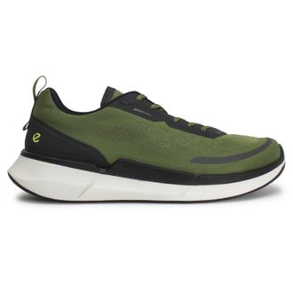 Ecco Ecco Biom 2.2 830754 Leather Textile Mens Comfort Trainers - Acorn Black - Size:UK 10