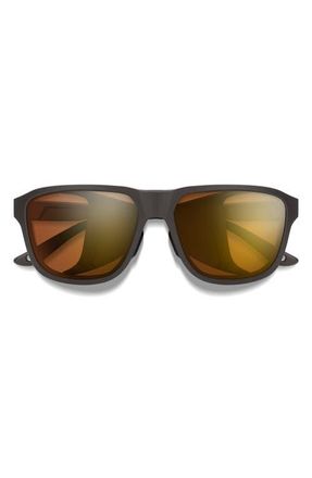Smith Embark 58mm ChromaPop Polarized Square Sunglasses in Gravy /Glacier Copper Gold at Nordstrom
