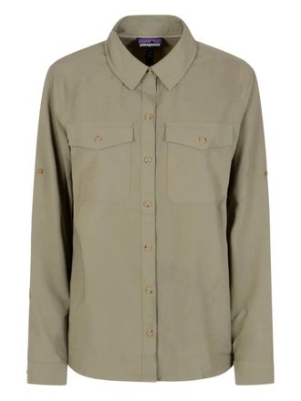 Patagonia Button-down blouse - Groen