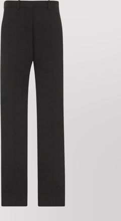 The Row trousers straight leg back pockets