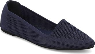 Mia Corrine Knit Flat in Navy Knit at Nordstrom Rack, Size 7.5