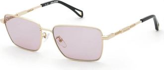 Zadig&Voltaire Szv 513 300Y Zonnebril - Dames - Zonnebrillen - Geel - 56 MM - Accessoires