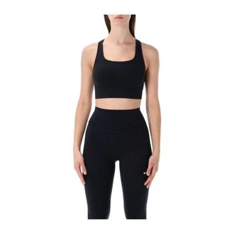 Nike Zenvy Sujetador Deportivo Acolchado Largo de Soporte Ligero - Sport - Mujer - Negro - L