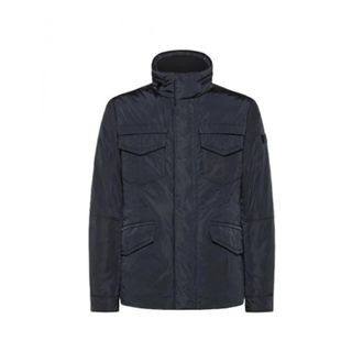 Peuterey Gestreept Herenjack - Heren - Zomerjassen - Blauw - XL - Jassen