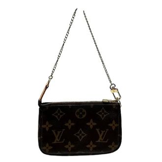 Louis Vuitton Pre-owned Mini Bags, female, Brown, Size: ONE SIZE Pre-owned Canvas Mini Bag