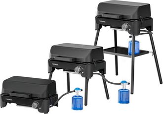 Campingaz Barbacoa De Gas Portatil Bbq Tour & Grill Cv Plus - Se Puede Usar Como Barbacoa De Mesa O De Pie