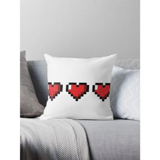 OEM Funda De Almohada, Funda De Coj&iacute;n O Funda De Sof&aacute; Aivo Con Estampado De Corazones De Minecraft (doble Cara)