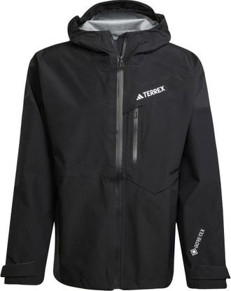 ADIDAS TERREX Techrock 3 Layer GORE-TEX Performance Jacket Regenjacke f&uuml;r Herren | schwarz