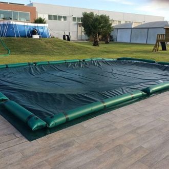 San Marco Pools - Copertura Invernale 800x400 Cm Per Piscine Interrate Con Tubolari