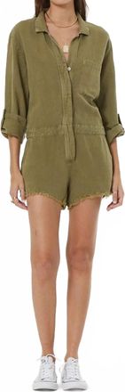 Young Fabulous & Broke Rea Romper In Sea Cucumber Pigment