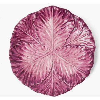 Mrs. Alice Serena Cabbage Dinner Plate in Purple at Nordstrom