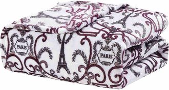 Luxury Home Printed Microfiber Bed Blanket