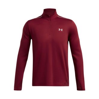 Under Armour Heren Vanish Cold Weather Quarter Zip Training Top (Rood)