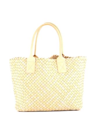 Bottega Veneta Cabat Intrecciato Nappa Small tote bag - Multicolore